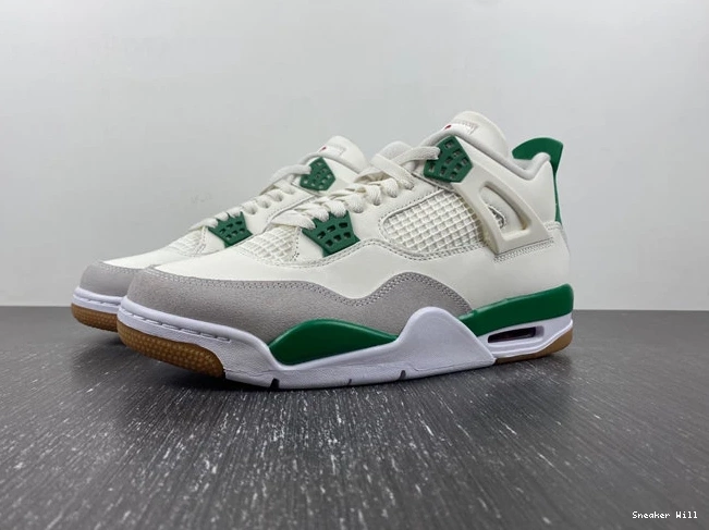 Comfortable Pine 819 Jordan DR5415- Retro 4 4775 SB Green 0613